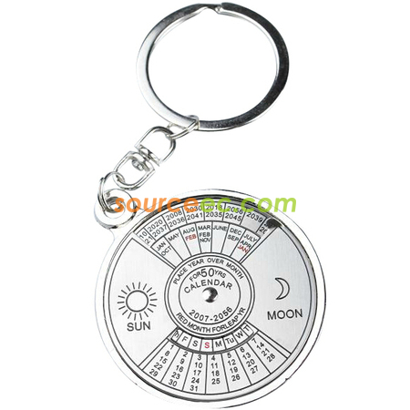 Customization Calendar Key Chains Promotional Products