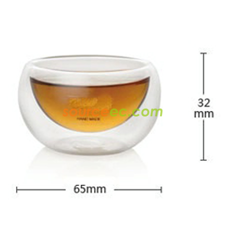 Customization Glass Tea Cup Sets Promotional Products