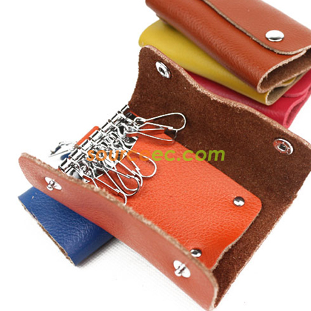 Customization  Leather Car Key Case Promotional Products