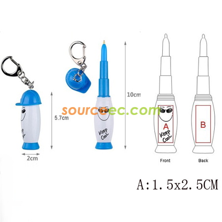 Customization Telescopic Advertising Pen Promotional Products