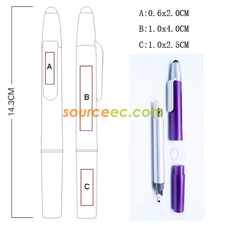 Customization Multifunction Stylus Pen Promotional Products