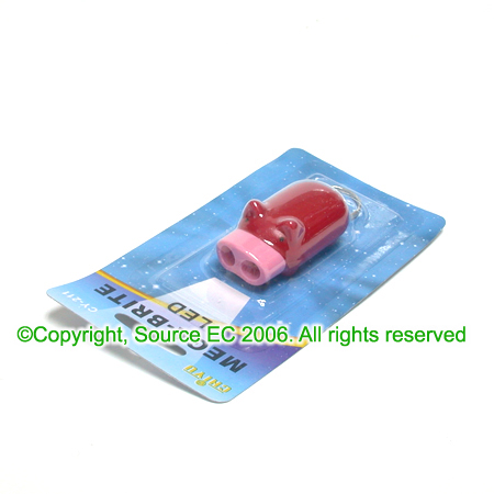 Customization Small Pig Light Keychain Promotional Products