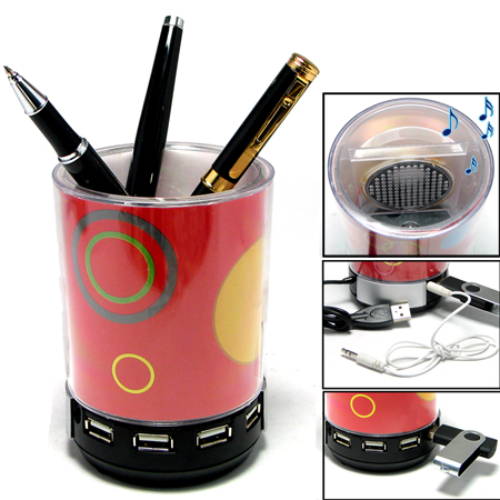 Customization Music USB Multi-Port   Promotional Products