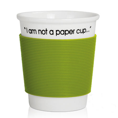 Customization 260ML Small Size Eco-Ceramic Smile  Cup Promotional Products