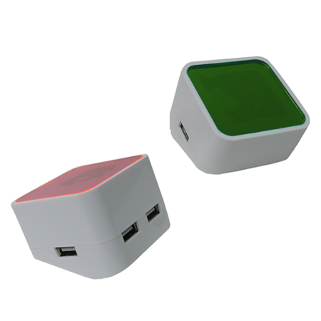 Customization Colorful Mirror USB Hub Promotional Products