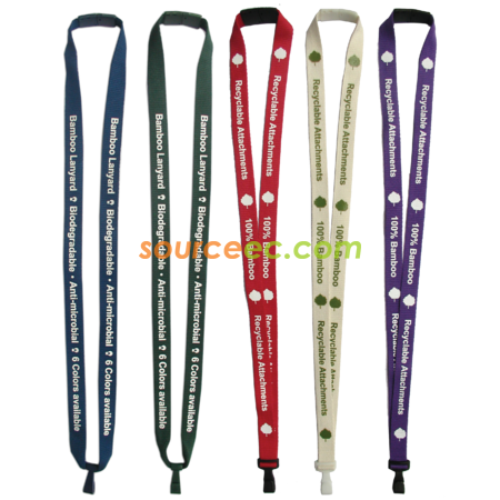 Customization Recycled / Bamboo Lanyard Promotional Products