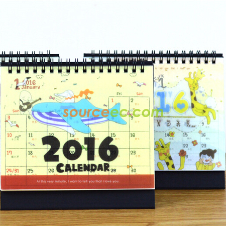 Customization Cartoon Maybe Calendar  Promotional Products