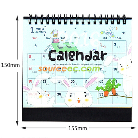 Customization Cartoon Maybe Calendar  Promotional Products