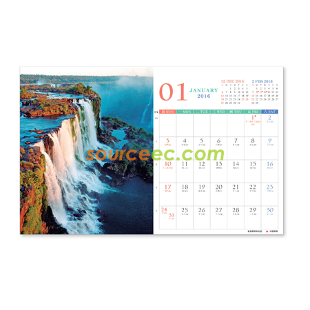 Customization Table Calendar Promotional Products