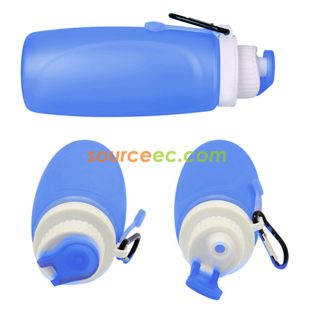 Customization 320ML Silicone Sports Water Bottle Promotional Products