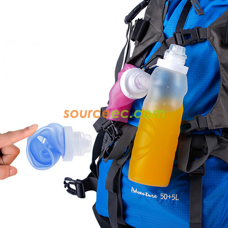 Customization 550ML Silicone Sports Water Bottle Promotional Products