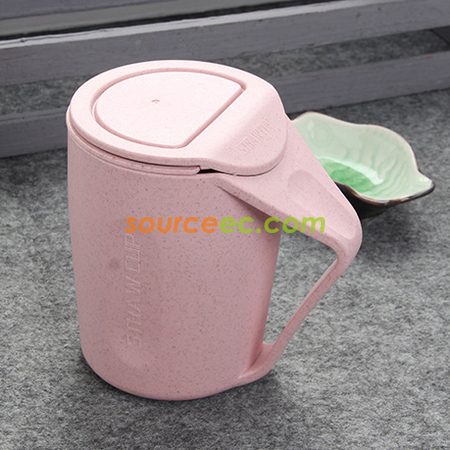 Customization 300ML Wheat Straw Cup Promotional Products