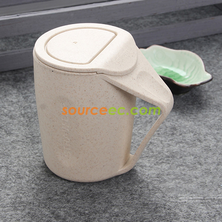 Customization 300ML Wheat Straw Cup Promotional Products