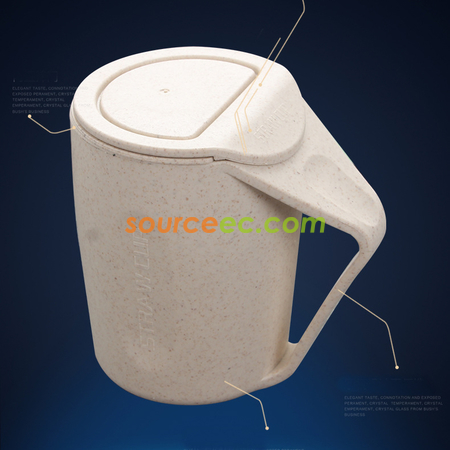 Customization 300ML Wheat Straw Cup Promotional Products