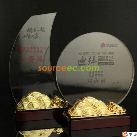 Customization Crystal Trophy Promotional Products