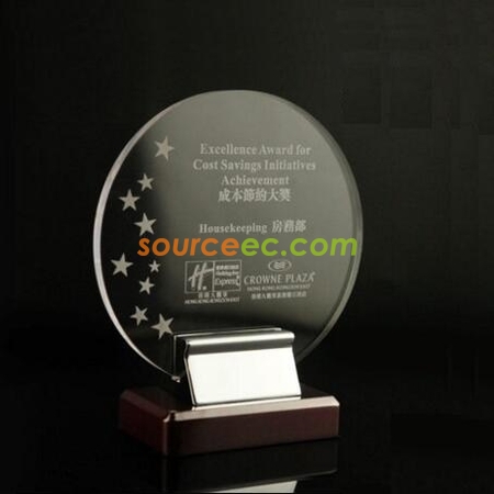 Customization Crystal Trophy Promotional Products