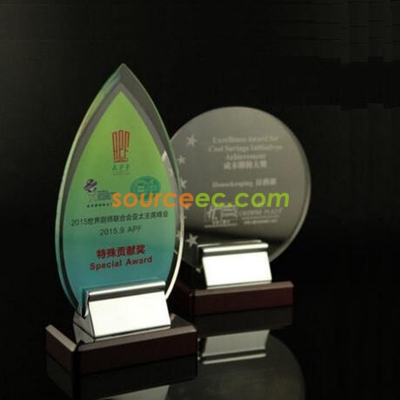 Customization Crystal Trophy Promotional Products