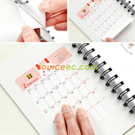 Customization Calendar Sticker Promotional Products
