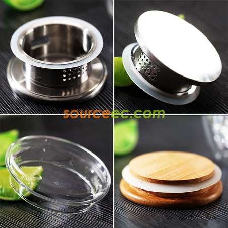 Customization 1.5L Glass Kettle Promotional Products