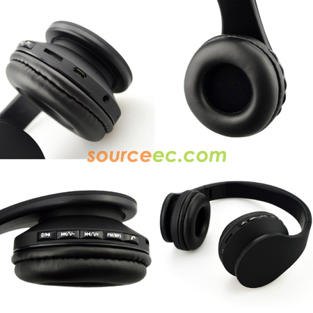 Customization 4 in 1 Multifunctional Stereo On-ear Headsets Promotional Products