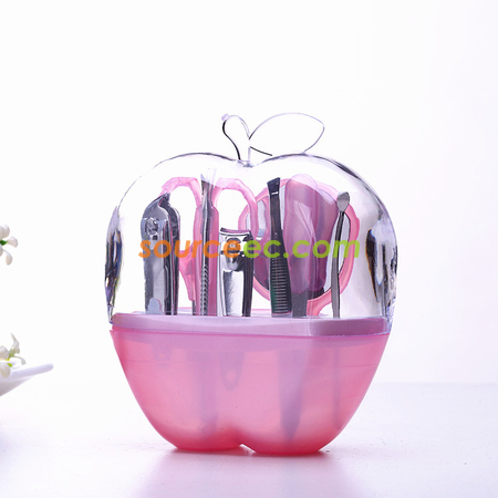 Customization Apple Shaped Manicure Set Promotional Products