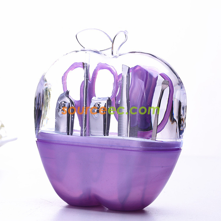 Customization Apple Shaped Manicure Set Promotional Products