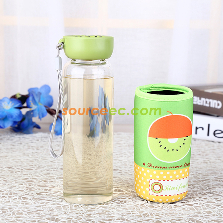 Customization 360ML Watermelon Glass Bottle Promotional Products