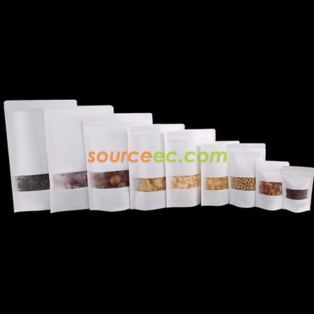 Customization White Kraft Gift Bag Promotional Products