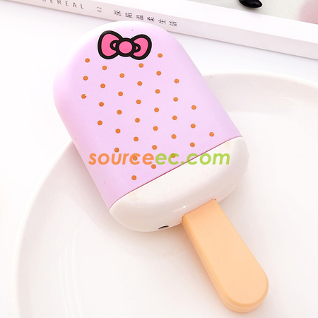 Customization Ice Cream Shape USB Handheld Fan Promotional Products