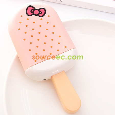 Customization Ice Cream Shape USB Handheld Fan Promotional Products