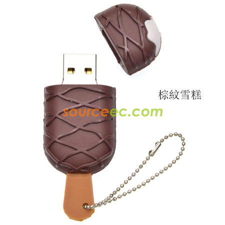 Customization Ice Cream Shape USB Flash Memory Promotional Products