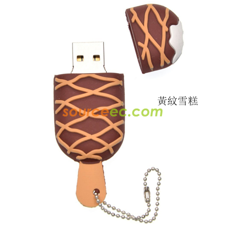 Customization Ice Cream Shape USB Flash Memory Promotional Products