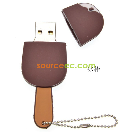 Customization Ice Cream Shape USB Flash Memory Promotional Products