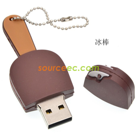 Customization Ice Cream Shape USB Flash Memory Promotional Products