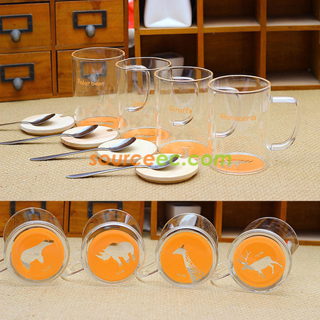 Customization Glass Cup Promotional Products
