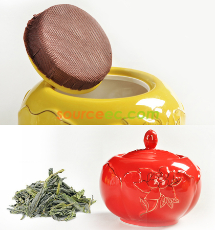 Customization Ceramic Tea Canister Promotional Products
