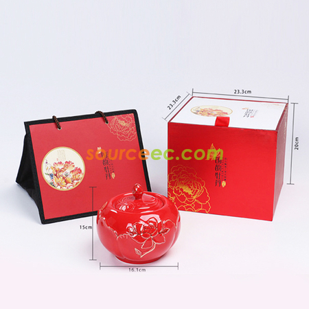 Customization Ceramic Tea Canister Promotional Products