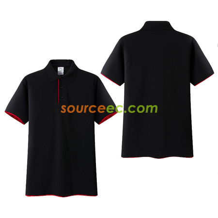Customization Back Neck Assorted Color Polo Shirt Promotional Products
