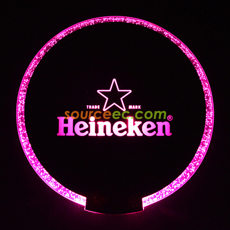 Customization LED Light Coaster Promotional Products