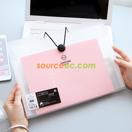 Customization Accordion File Folder with Front flap Promotional Products