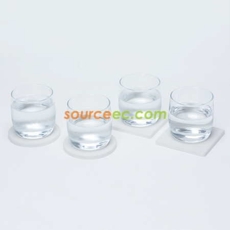 Customization Diatomaceous Earth Absorbent Coaster Promotional Products