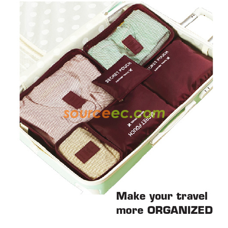 Customization 6 in 1 Multi Purpose Travel Organizer Promotional Products