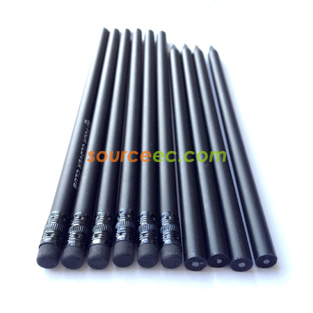 Customization All-Black Wooden Pencil Promotional Products