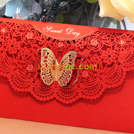 Customization Hollow Red Pocket Promotional Products
