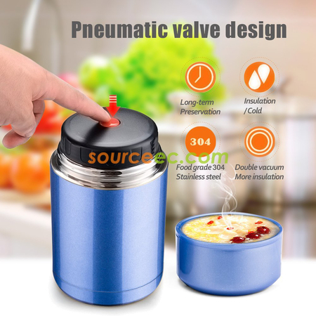 Customization 1L Vacuum Insulated Food Jar  Promotional Products