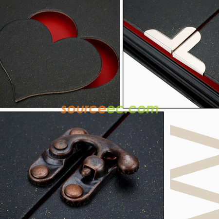Customization DIY Scrapbook with Lock Promotional Products