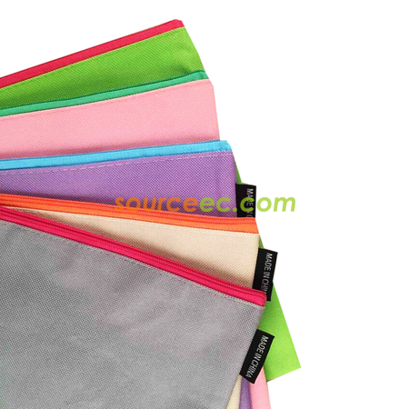 Customization Portable Zipper File Bag Promotional Products