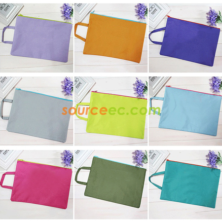 Customization Portable Zipper File Bag Promotional Products