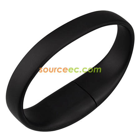Customization Silicon Wristband USB Flash Drive Promotional Products