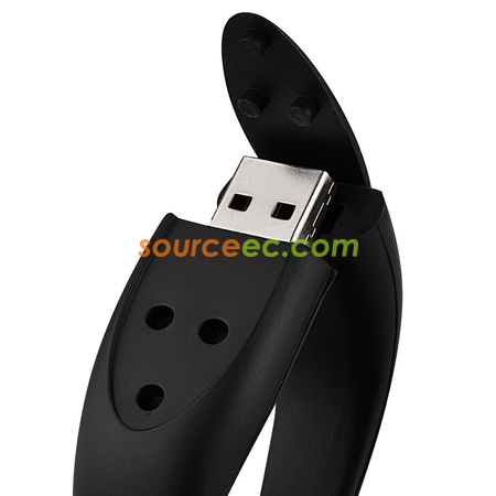 Customization Silicon Wristband USB Flash Drive Promotional Products